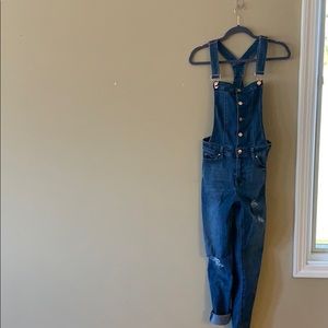Denim overalls lightly worn